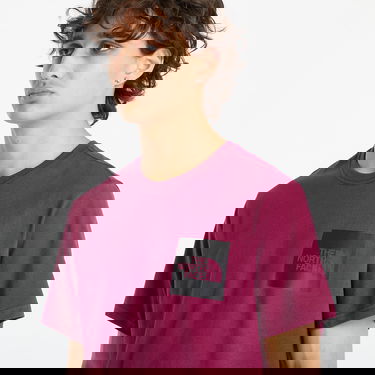 Majica kratkih rukava The North Face S/S Fine Tee Boysenberry Ružičasta | NF00CEQ5I0H1, 3