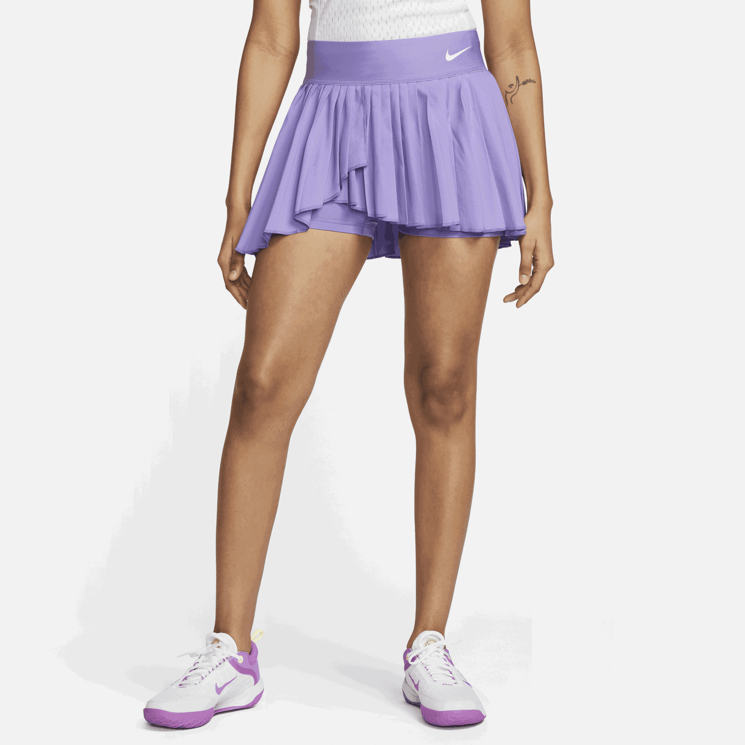 Suknja Nike Court Dri-FIT Advantage Skirt Ljubičasta | DR6849-567, 0
