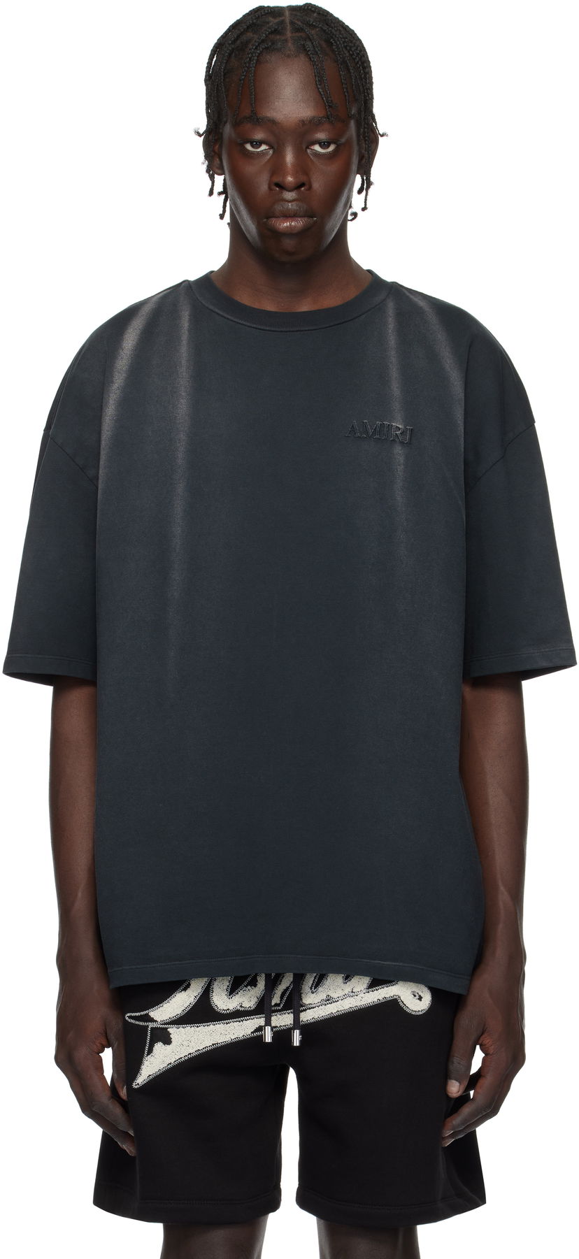 Majica kratkih rukava AMIRI Vintage Oversized T-Shirt Crna | AMJYTE1137