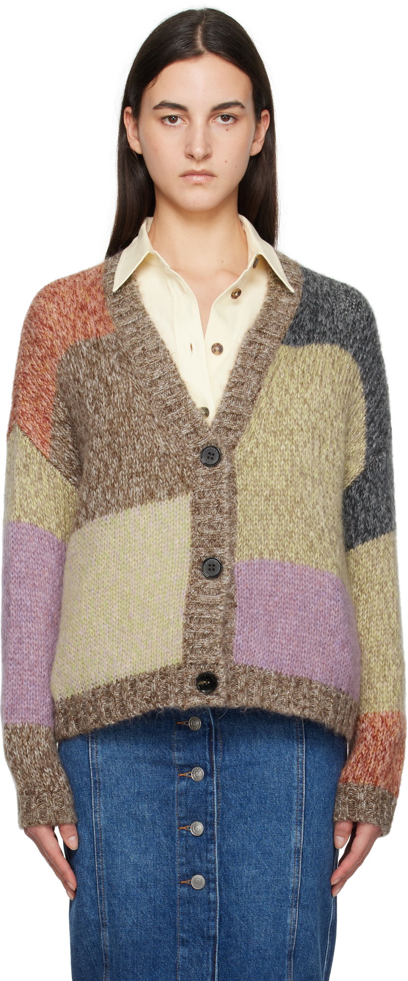 Džemper Max Mara Camera Multicolor Cardigan Višebojno | 2425346072600 MM12164