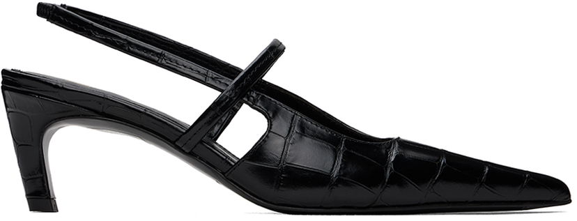 Tenisice i cipele TOTEME The Sharp Slingback Heels Crna | 243-WAS821-LE0076