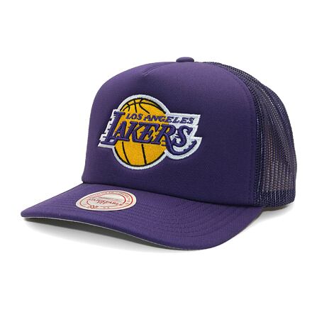 Kapa Mitchell & Ness Los Angeles Lakers Evergreen Trucker Cap Ljubičasta | HT8032-LALPURP