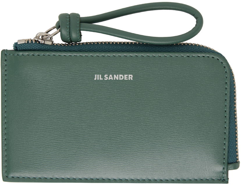 Novčanik Jil Sander Giro Card Holder Zelena | J07UI0021_P5354