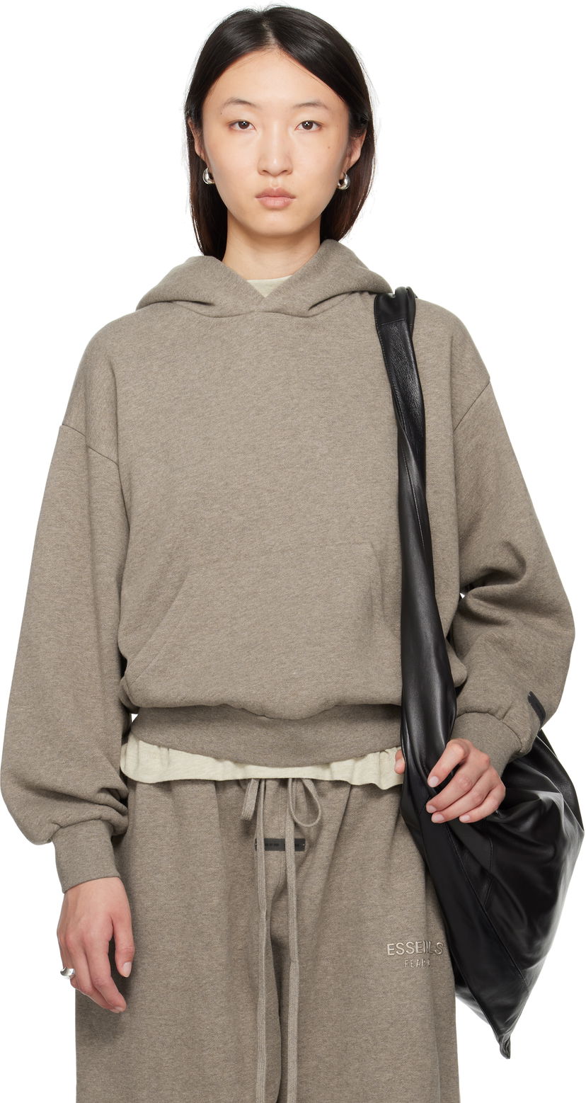 Dukserice Fear of God Fear of God ESSENTIALS Classic Fit Hoodie Siva | 192SP255543FW