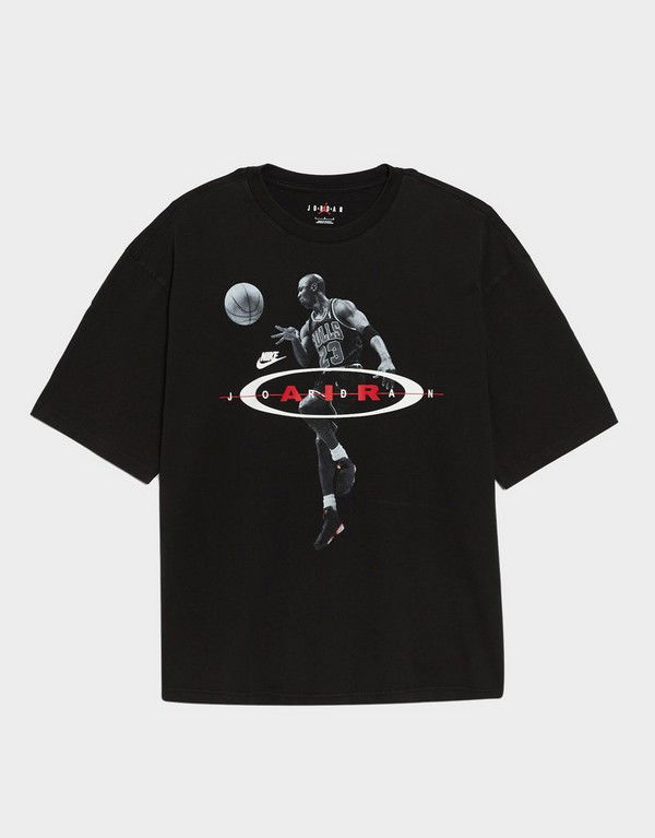 Majica kratkih rukava Jordan Michael Jordan Brk 2Air Reissue Short Sleeve Crew Neck T-Shirt Crna | IF1804-010
