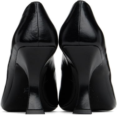 Tenisice i cipele BY FAR Leather Pointed Toe Pumps Crna | 23PFVIVBLCRE, 1