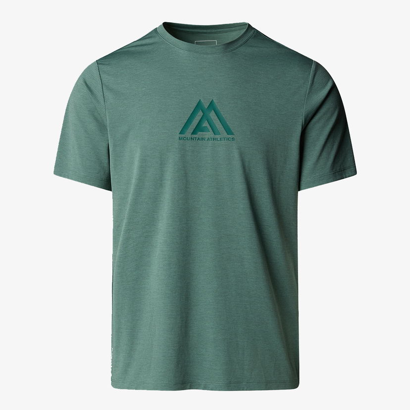 Majica kratkih rukava The North Face 24/7 Short Sleeve Graphic Tee Zelena | NF0A8BH6HLK1
