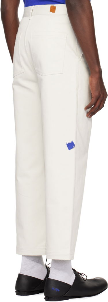 Hlače ADER ERROR Patch Trousers Bijela | BMSGFYBT0101IV, 2