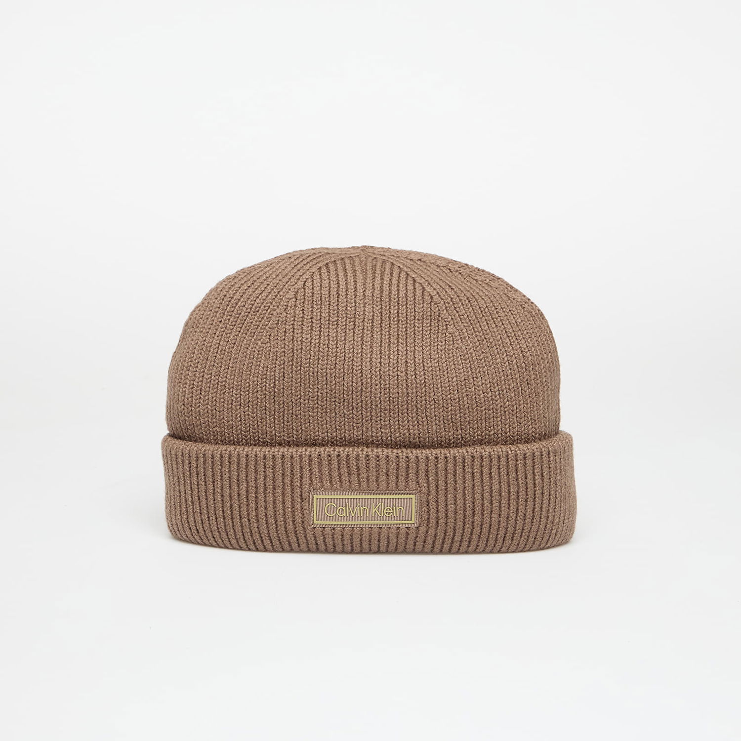 Kapica CALVIN KLEIN Patch Chunky Rib Doc Hat Smeđa | LV04D8058G PF7, 0
