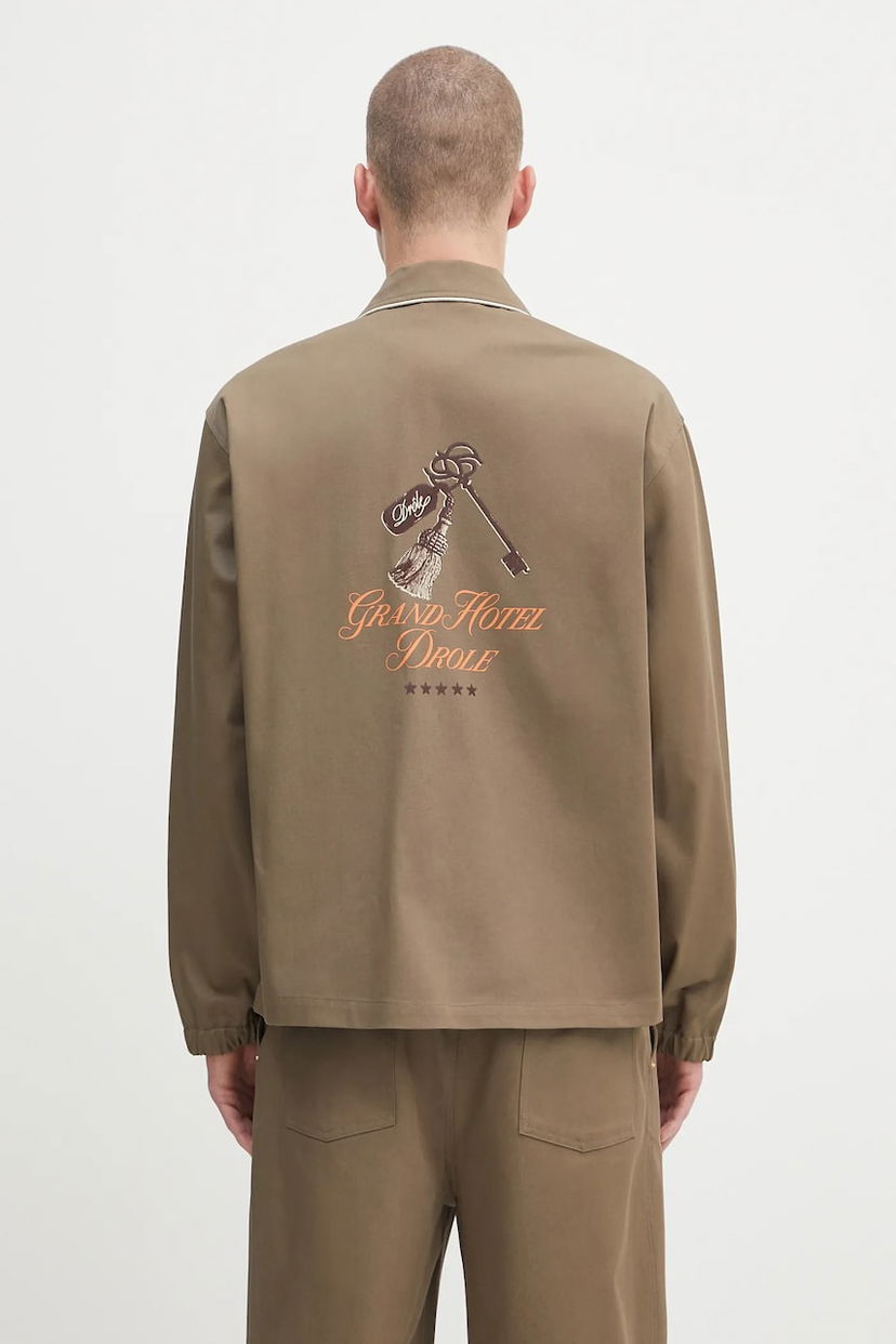 Jakna Drôle de Monsieur Drôle de Monsieur La Veste Grand Hotel Jacket Smeđa | H.JT235.CO214