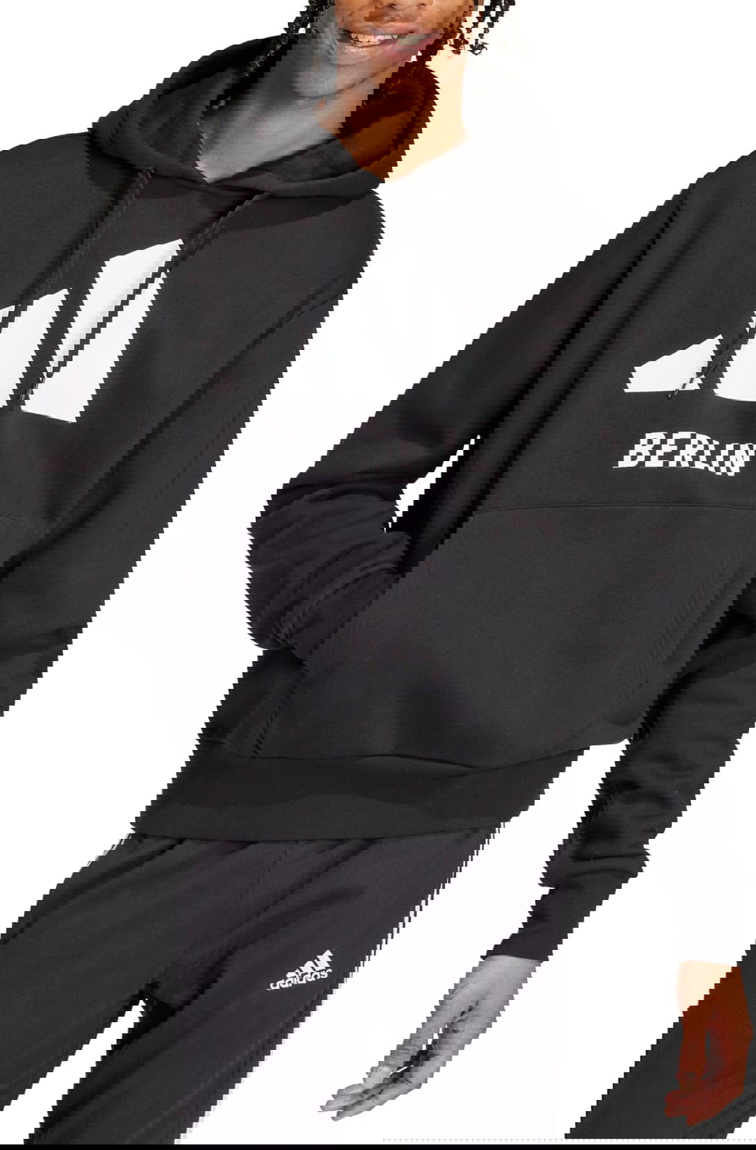 Dukserice adidas Originals BERLIN Pullover Hoodie Crna | iz0393, 0