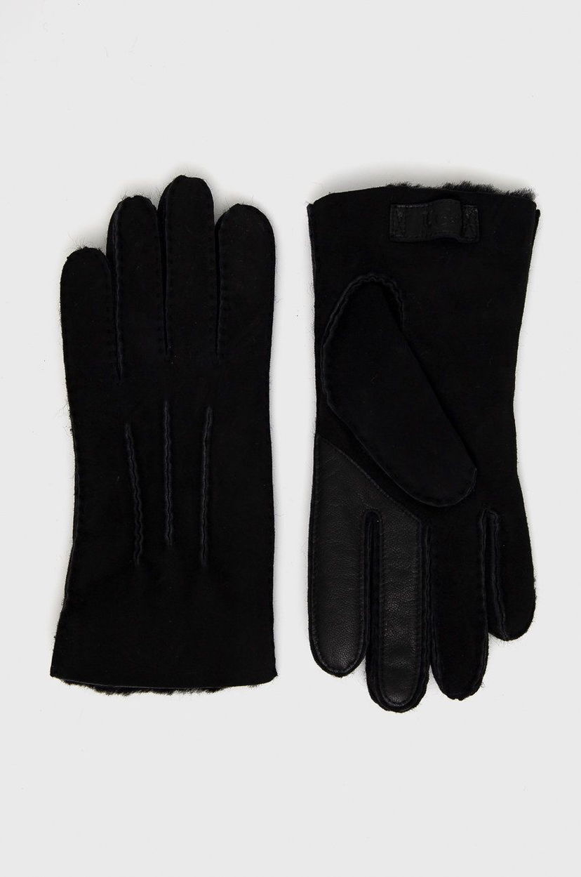 Rukavice UGG Suede Gloves Crna | 18712