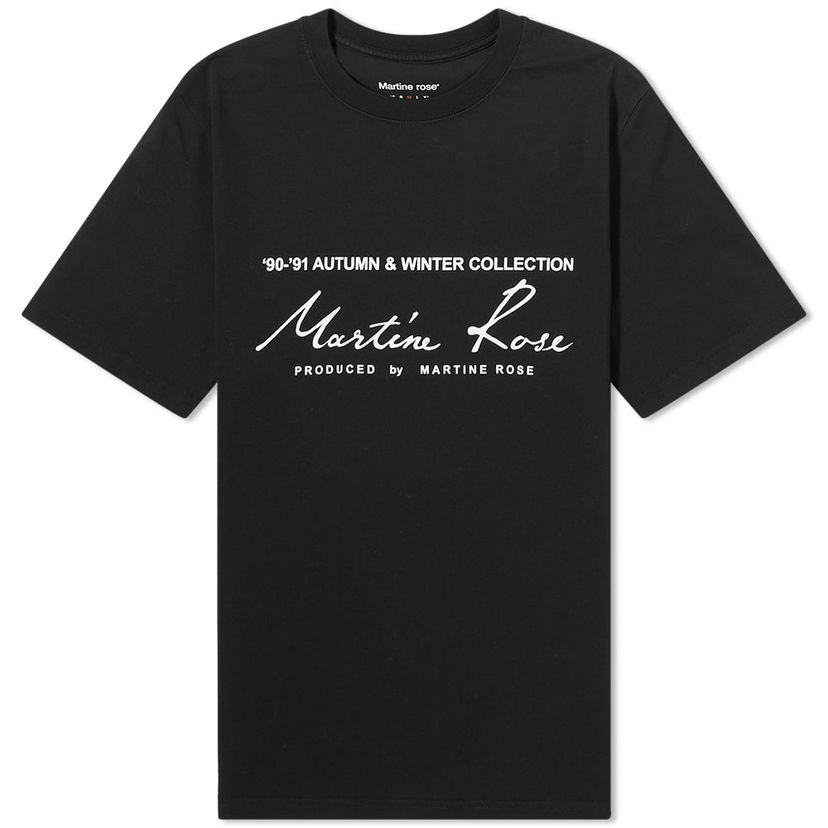 Majica kratkih rukava Martine Rose Martine Rose Classic Logo T-Shirt Crna | CMR-603JC-BLACK