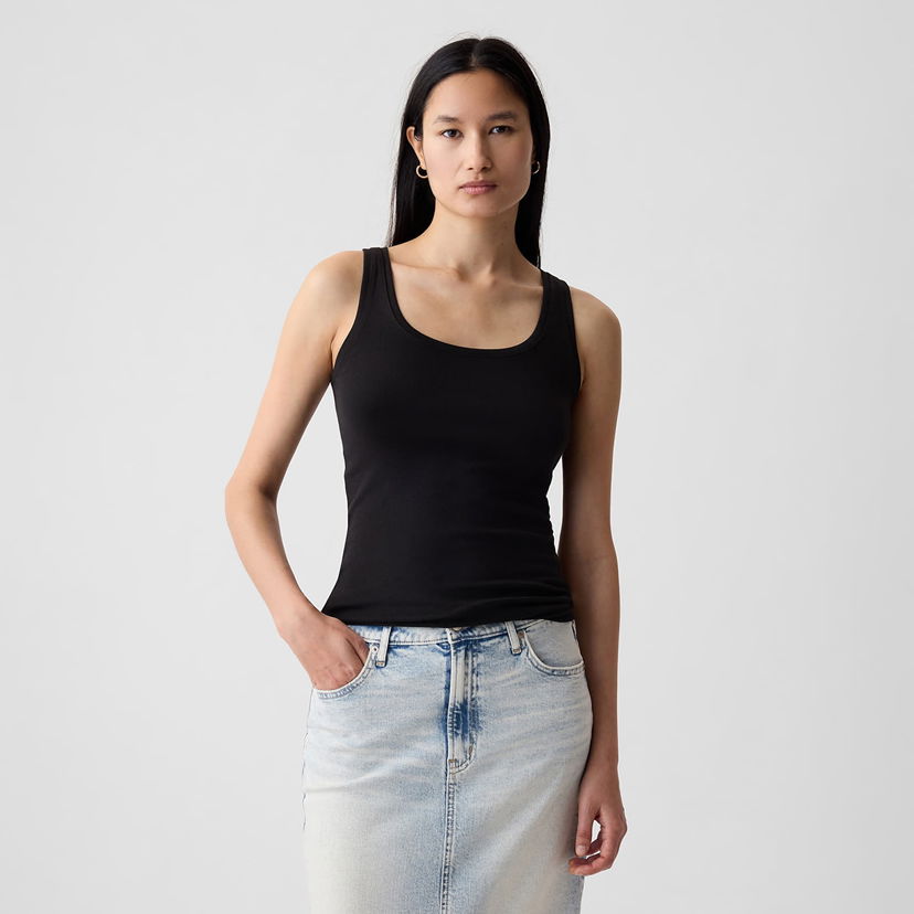 Majica bez rukava GAP Modal Tank Black Crna | 540670-03