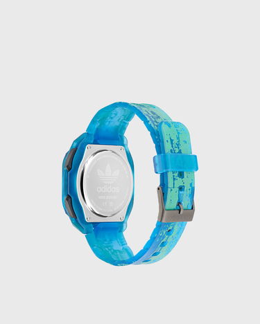 Satovi adidas Originals Digital Watch with Abstract Patterned Resin Case and Strap, Shock Resistant, Chronograph Timer Alarm Višebojno | AOST24077, 2