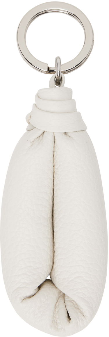 Privjesci za ključeve LEMAIRE Wadded Leather Keychain Zelena | AC304 LL0018, 2