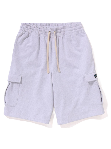 Kratke hlače BAPE 6 Pocket Wide Fit Sweat Shorts Siva | 1J30-153-010