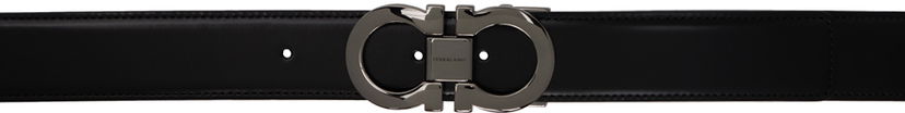 Pojasevi FERRAGAMO Reversible Gancini Belt Crna | 644557
