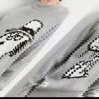 Džemper Butter Goods Peanuts Spike Knit Sweater Siva | BGBP240701-ASH, 5