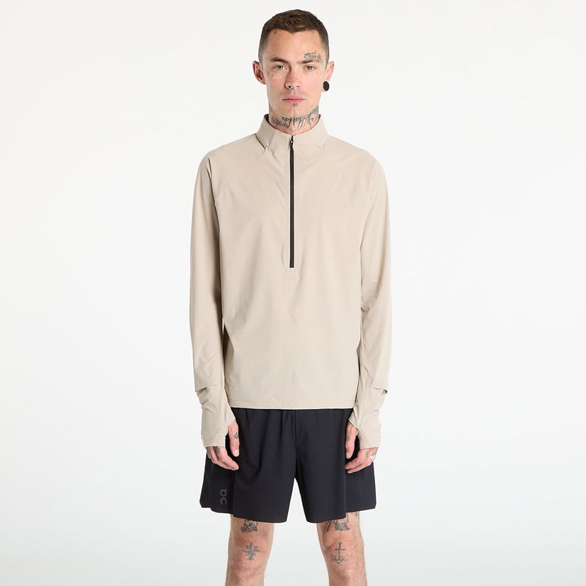Vjetrovka On Running Trail Breaker Half-Zip Running Top Bež | 1ME30150603