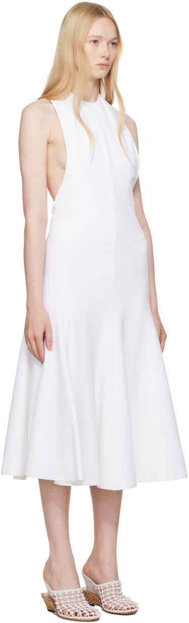 Haljina Jacquemus Jacquemus La Casa 'The Favola' Sleeveless Midi Dress Bijela | 25E251DR183-1667, 1