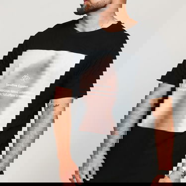 Majica kratkih rukava Urban Classics Sensitive Content Tee Crna | MT1335 black, 2