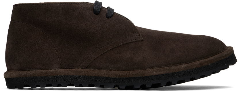 Odjeća Dries Van Noten Dries Van Noten Suede Desert Boots Smeđa | MS242-1346
