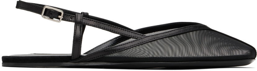 Dodaci AMI AMI Paris Slingback Ballerina Flats Crna | FSV807.AW0076