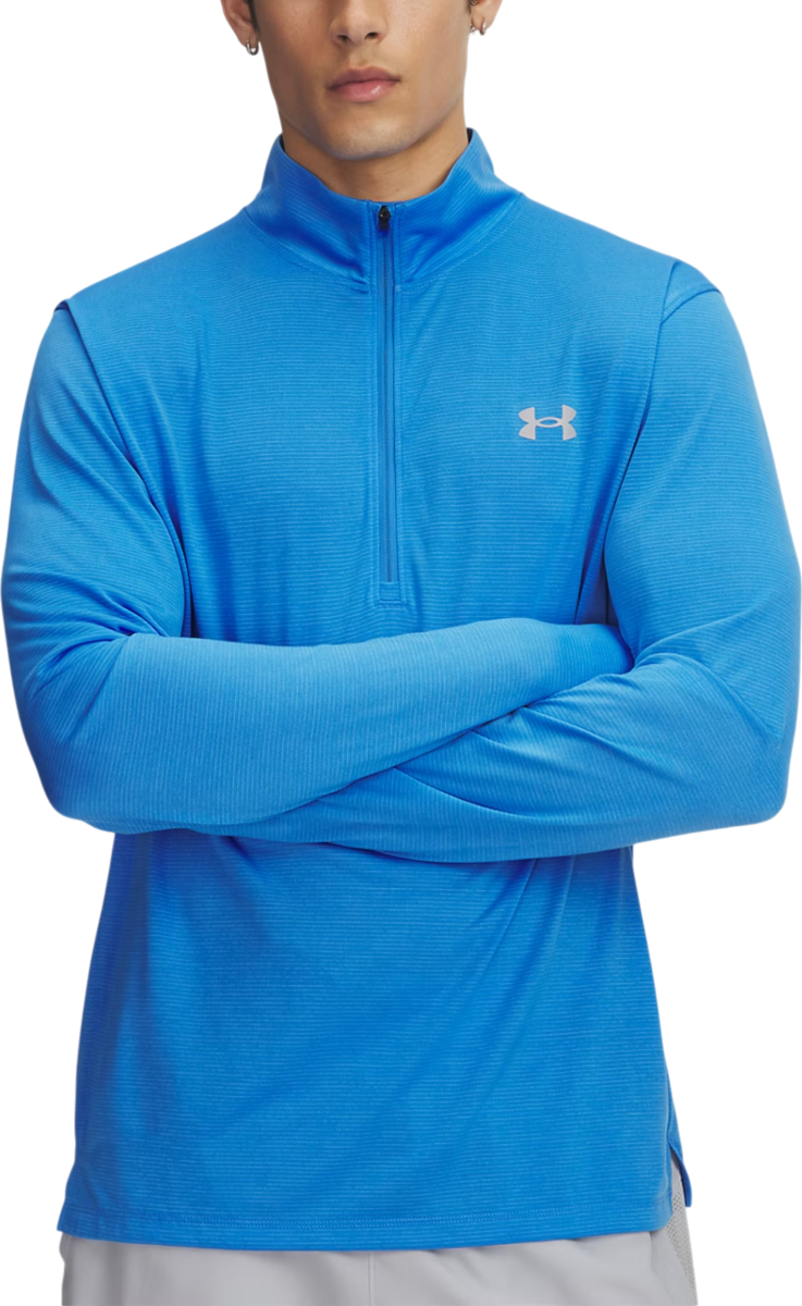 Dukserice Under Armour Under Armour UA Launch 1/4 Zip Top Plava | 6005542-402