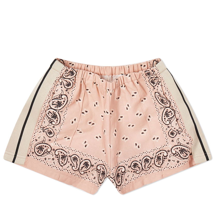 Kratke hlače Palm Angels Paisley Track Shorts Ružičasta | PWCB047S24FAB0013003