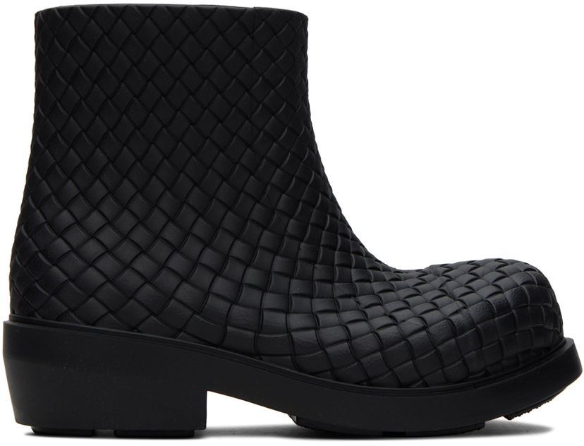 Tenisice i cipele Bottega Veneta Bottega Veneta Fireman Boots Crna | 763725 V3OE0
