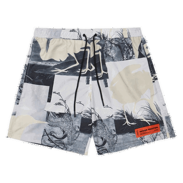Kupaći kostimi HERON PRESTON Cutout Swimshorts Siva | HMFA005S21FAB0020900, 0