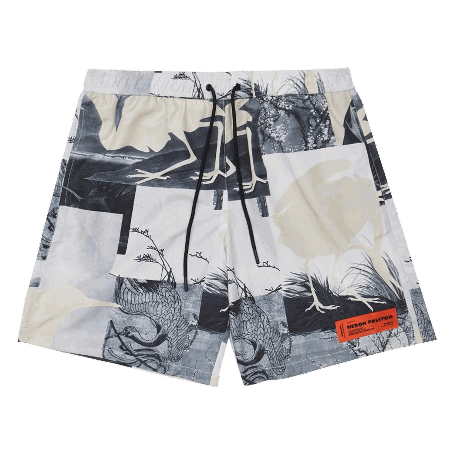 Kupaći kostimi HERON PRESTON Cutout Swimshorts Siva | HMFA005S21FAB0020900, 0