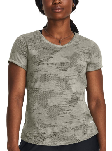 Majica kratkih rukava Under Armour Streaker Speed Camo SS Siva | 1379356-504