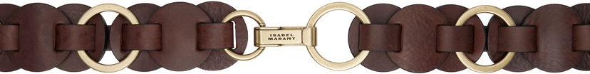 Pojasevi ISABEL MARANT Isabel Marant Lota Leather Belt Smeđa | CE344CFA-C2B04A