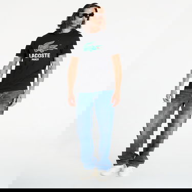 Majica kratkih rukava Lacoste LACOSTE Men's Tee Crna | TH5634 031, 3