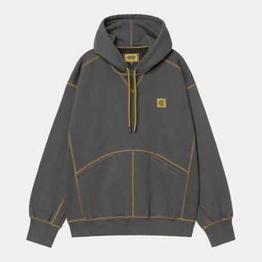 Dukserice Carhartt WIP Nicholas Daley Contrast Stitch Stone Washed Hoodie Siva | I035064_5, 0