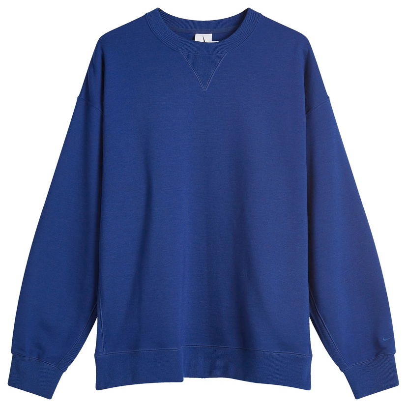 Dukserice Nike Wool Classics Crew Sweat Plava | FV4883-492