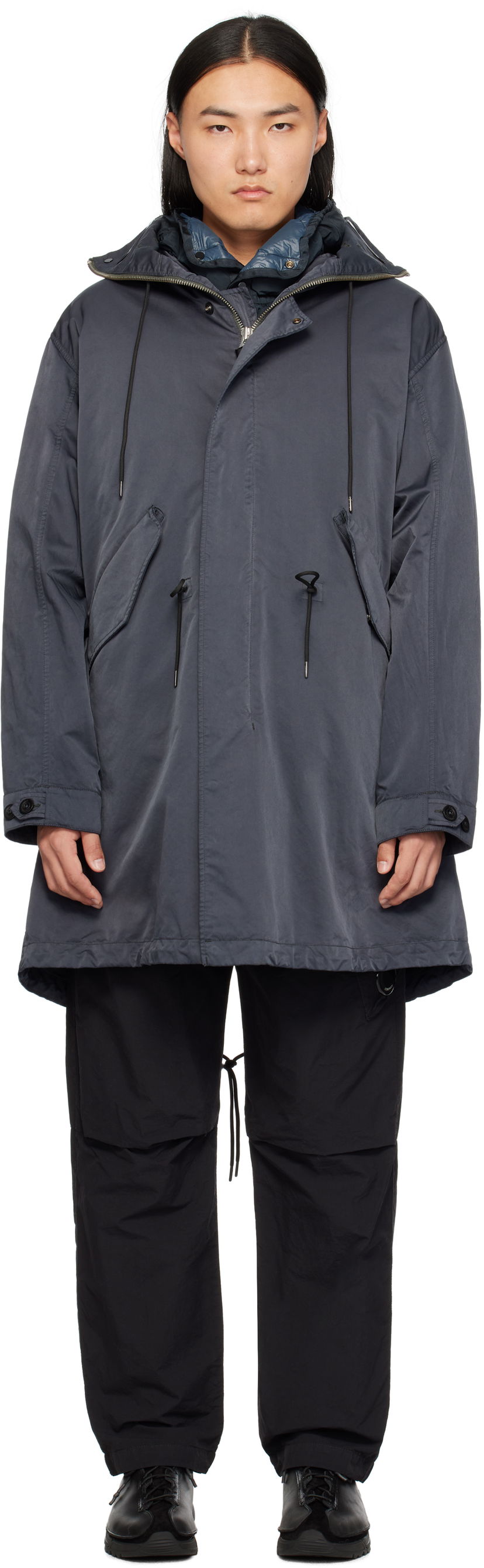 Parka C.P. Company Explorer Parka Down Coat Crna | 17CMOW227A-110089G