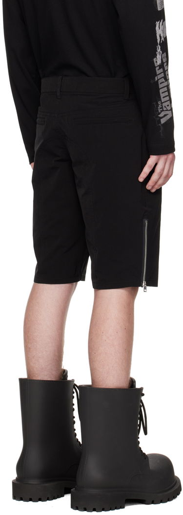 Kratke hlače We11done We11done Biker Shorts Crna | WD-PT1-23-072-M-BK, 2