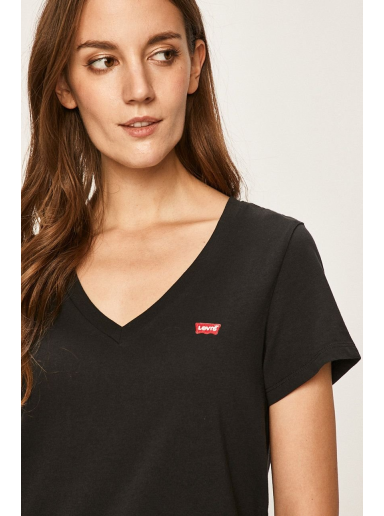 Majica kratkih rukava Levi's Perfetct Vneck Crna | 85341.0003