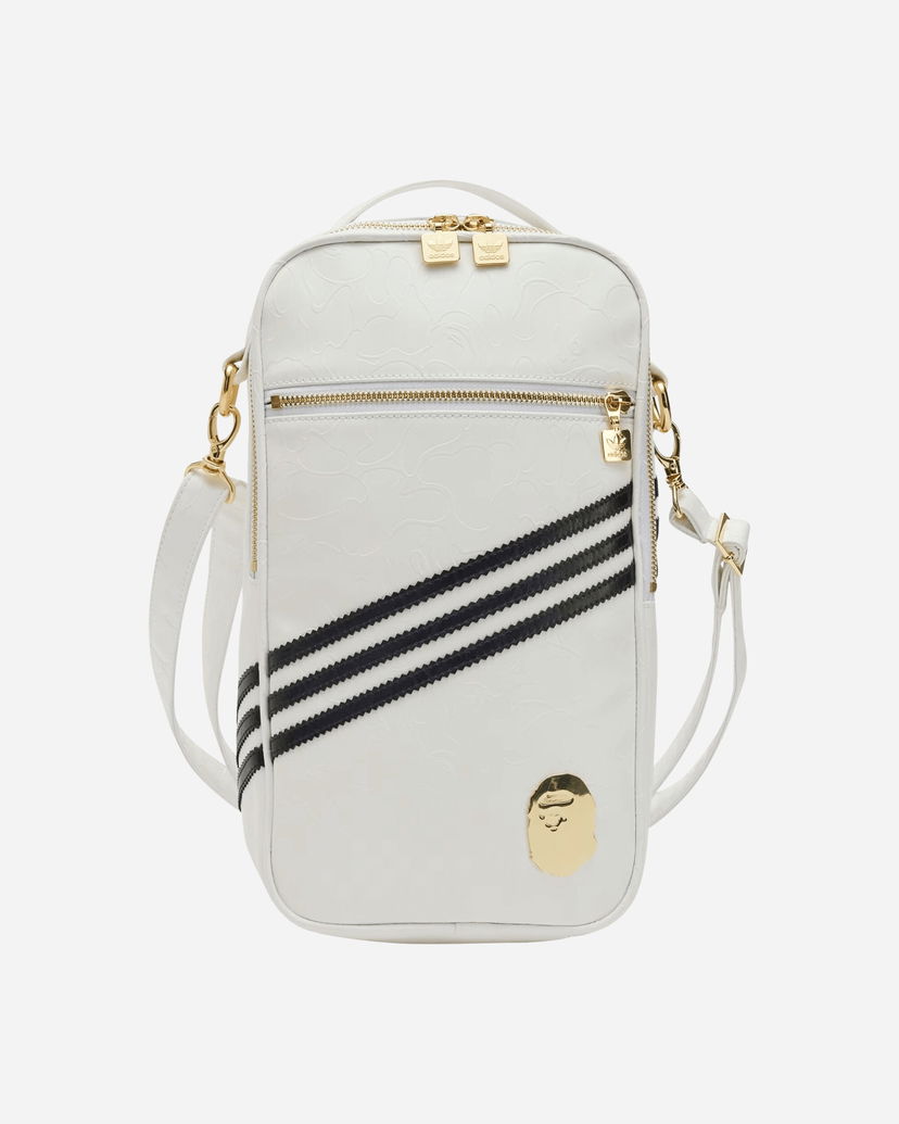 Torba za rame adidas Originals BAPE Crossbody Bag Bijela | JN7123