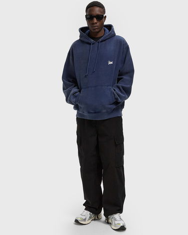 Dukserice Patta Classic Acid Washed Hooded Sweater Plava | POC-AW25-2050-329-0005-204, 2