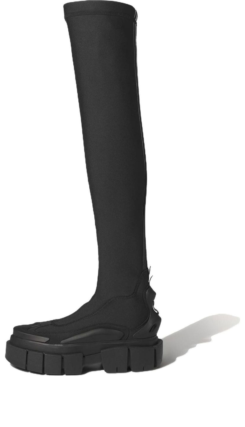 Tenisice i cipele adidas Originals Supersleek Long Boots Ivy Park Crna | IG2984