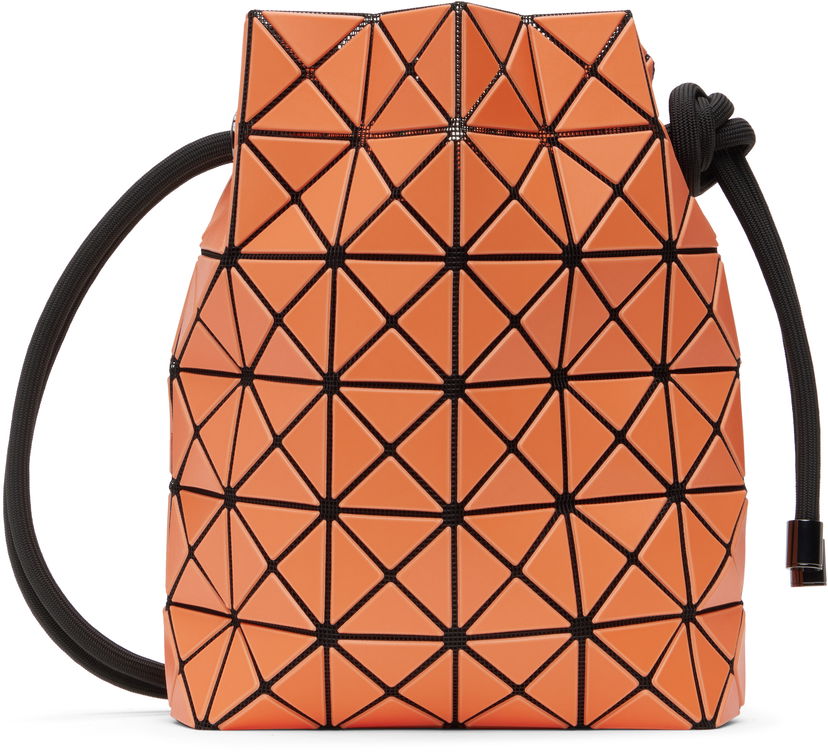Torba za rame BAO BAO ISSEY MIYAKE BAO BAO ISSEY MIYAKE Wring Matte Drawstring Bag Narančasta | BB56AG561