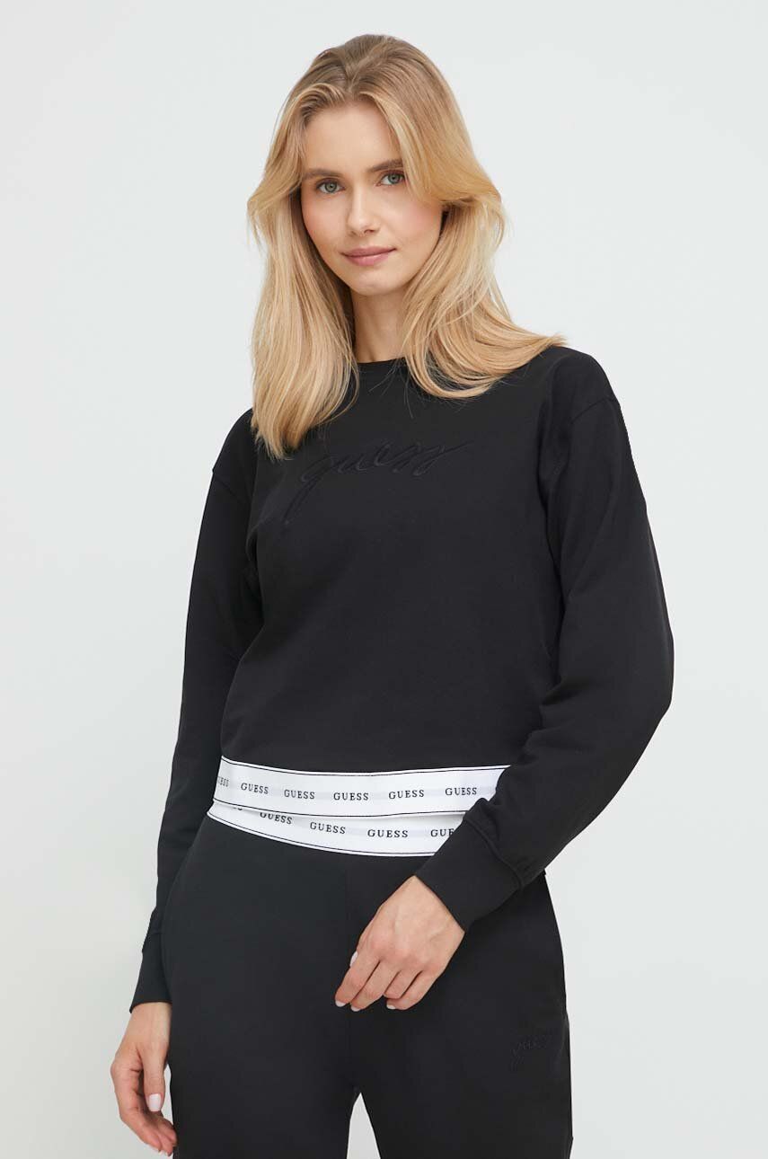 Dukserice GUESS Sweat Crewneck Crna | O3YQ01.KBS91, 0