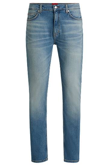 Jeans BOSS Slim-Fit Stretch Denim Jeans Plava | 50534822