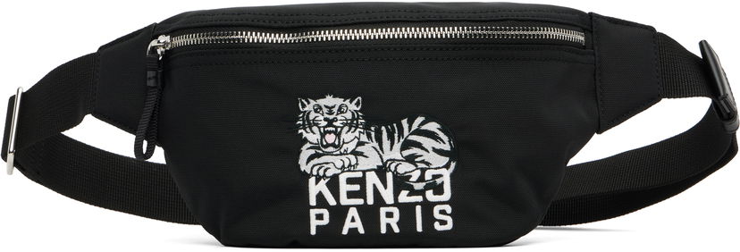 Torba oko struka KENZO Kenzo 'Happy Tiger' Belt Bag Crna | FF65SA607F29