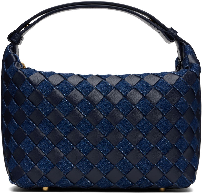 Ručna torbica Bottega Veneta Mini Wallace Bag Tamnoplava | 796393 V48V1