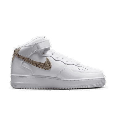 Tenisice i cipele Nike Air Force 1 '07 Mid White Snake Swoosh W Bijela | DD9625-101, 1